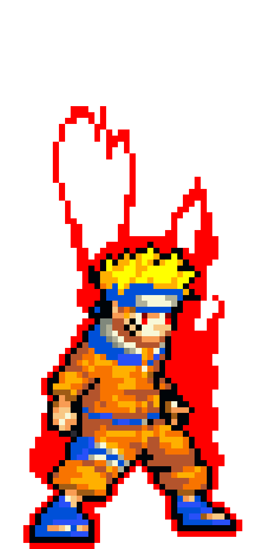 Naruto Shippuden Pixel Art Gif Wifflegif