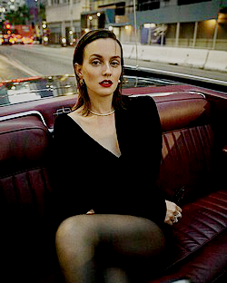 yoursklaus:Leighton Meester for PorterEdit