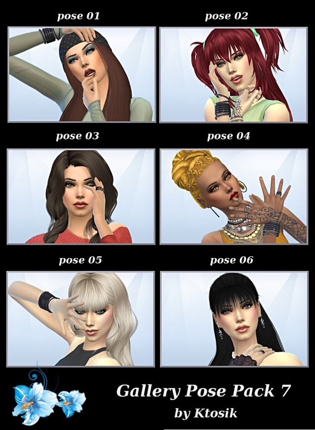 Gallery Pose Pack Set7 Female Hello This Is My Ktosik Sims 4