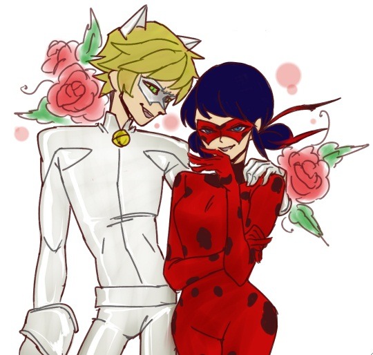 Ladybug And Cat Noir