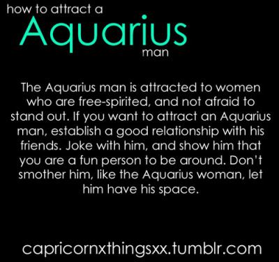 Aquarius Man Tumblr