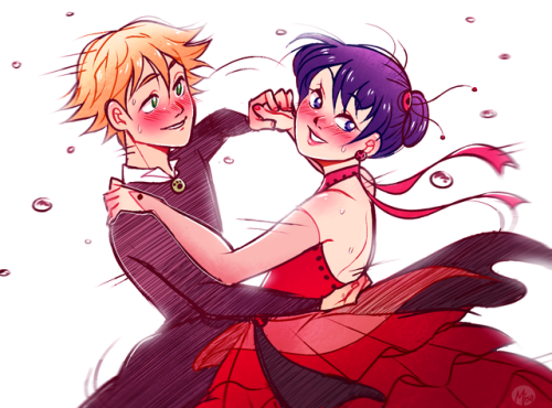 misoroll:welcome to the ballroom: miraculous ladybug au !