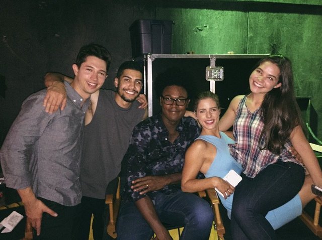 Daily Emily Bett Rickards — MadisonMcLaugh: family ️ big time love for ...