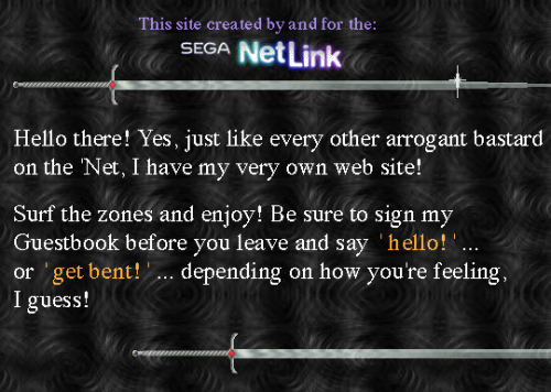 artofgeocities:Hello there! Yes, just like every other...