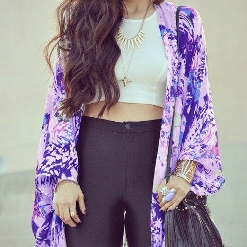 rubilove fashion mode model clothes style purple skewers girl model girl
