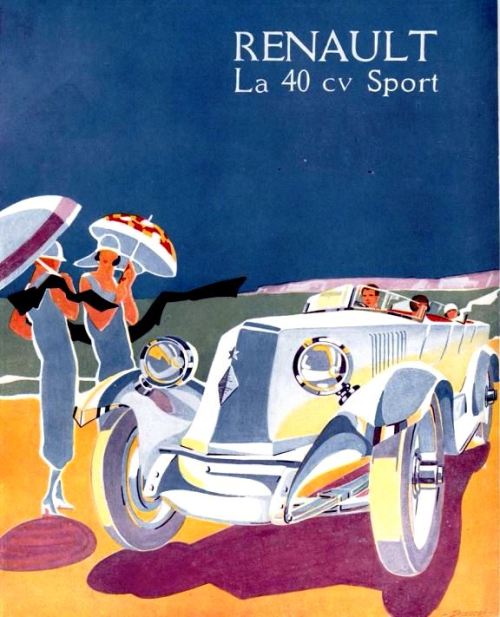 coolvintagecars:Renault La 40 CV Sport (1925)