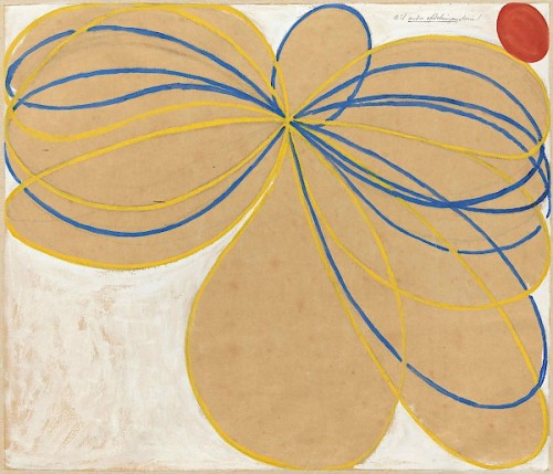 nobrashfestivity:Hilma af Klint  Seven Pointed Star no 1,...