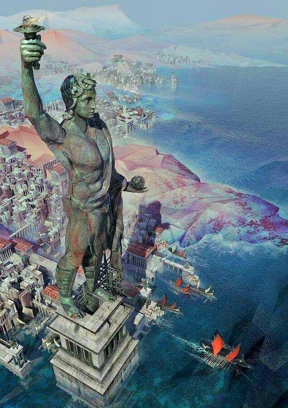 helios statue helios statue
