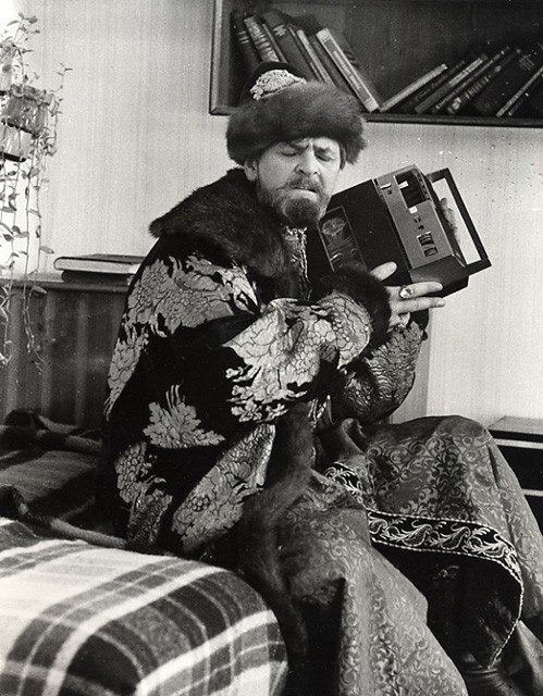 Yury Yakovlev as tsar Ivan the Terrible in “Ivan Vasilyevich Changes Profession” (1973)