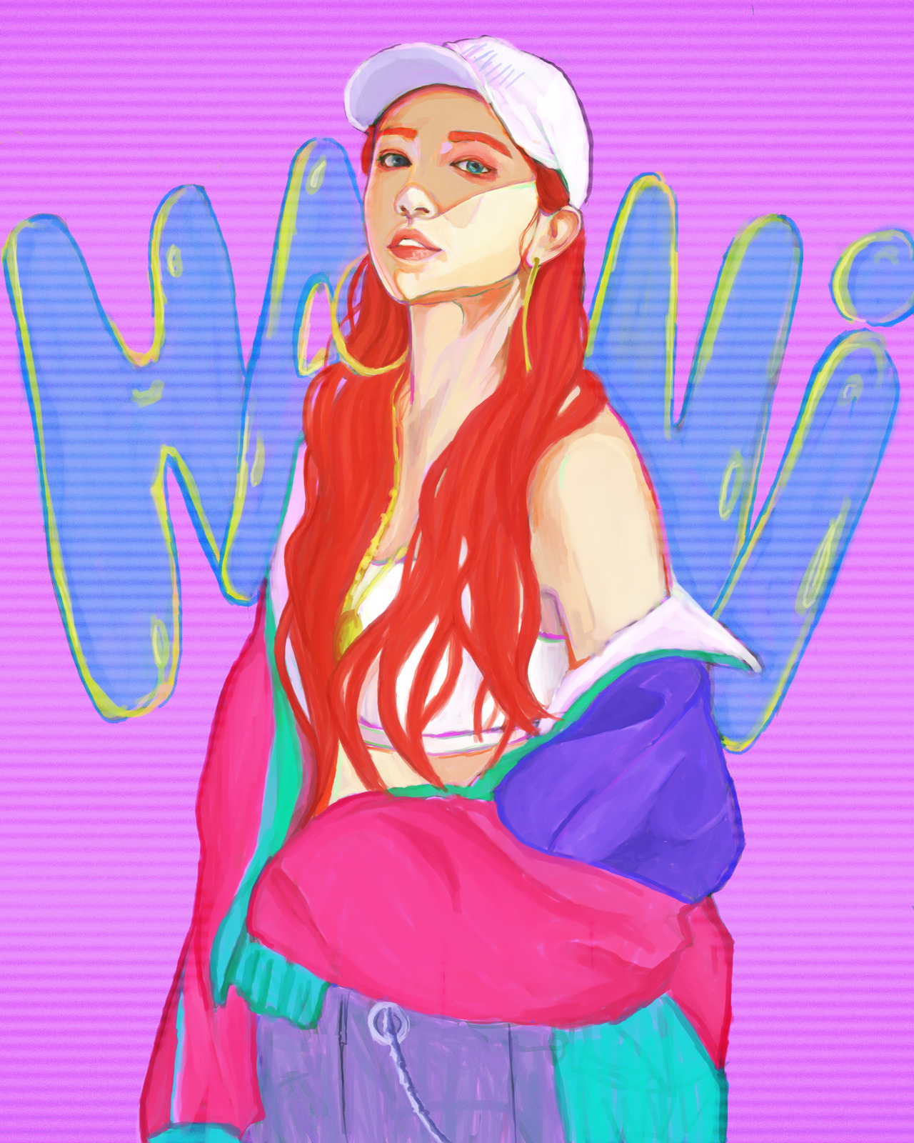 Another fan art! Hani from EXID! This comeback is... - KURISU