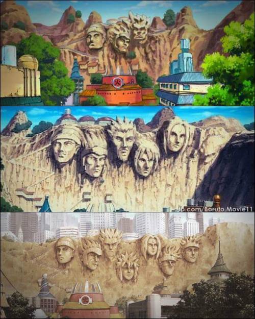 all 7 hokage statue