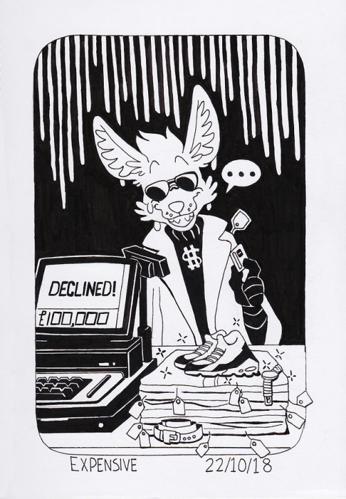 inktober inktober2018 expensive my art