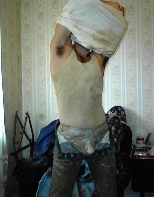 stinkystraightalpharedneck:time to clean up some major man...