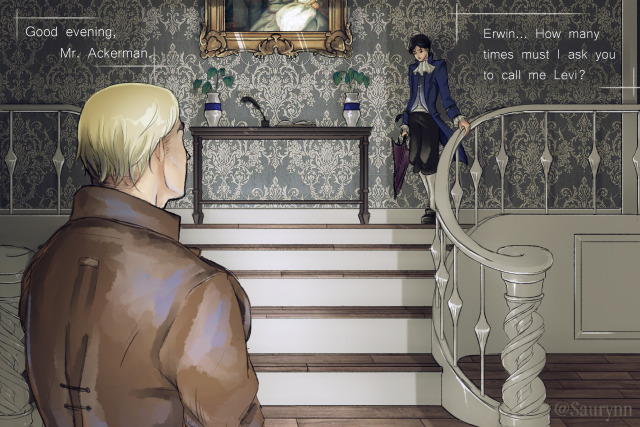 Made for the #EruriValentines event on Twitter. Prompt: Awkward Erwin / Spoiled rich Levi