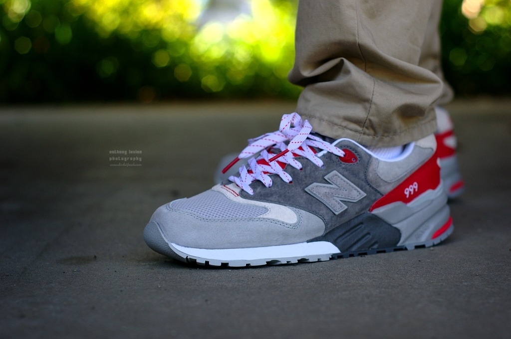 new balance 999 grey and red