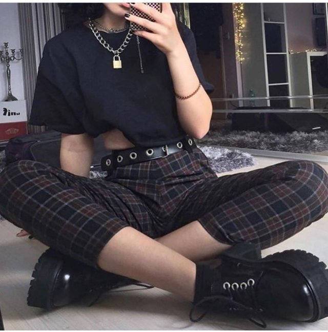 edgy outfit on Tumblr