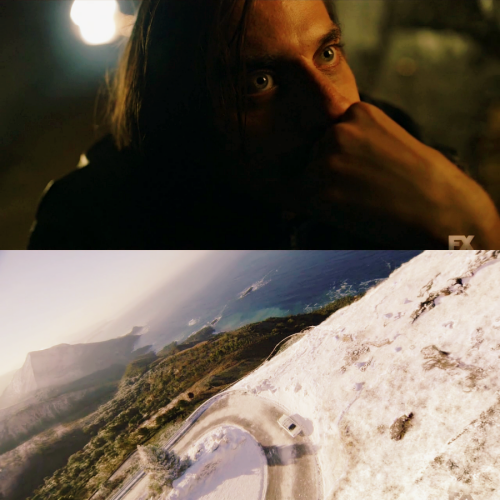 creepywarleggan:Trust - cinematography1x09 White Car in a...