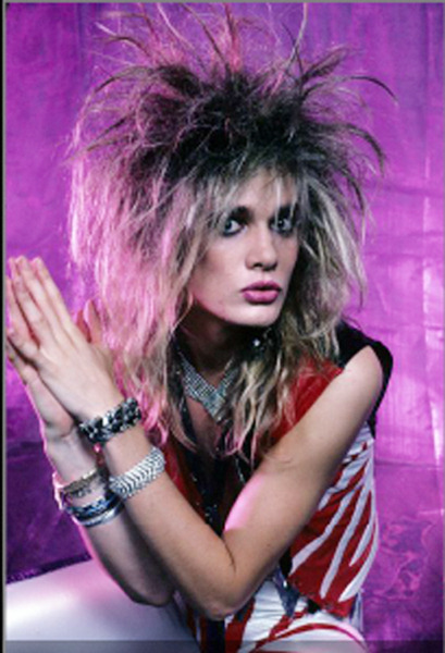 Glam On The Rocks, Sebastian Bach Rare Photo,from Madame X