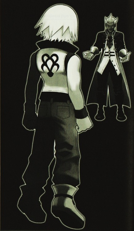 zzymphony:Riku and Sora featuring together  in KH manga...