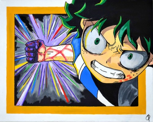 salobethyname:Finally finished my Deku piece !