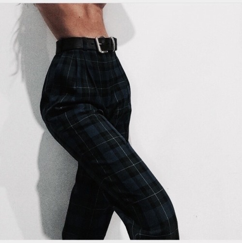 streetstyleplatform:Plaid Pants