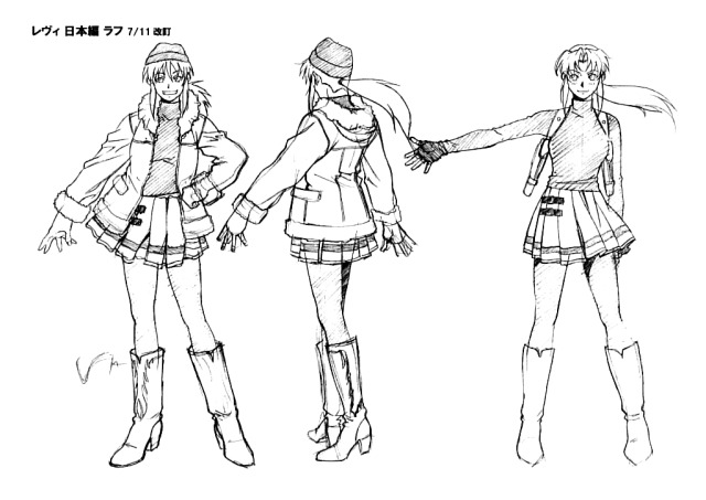 Anime Model Sheets