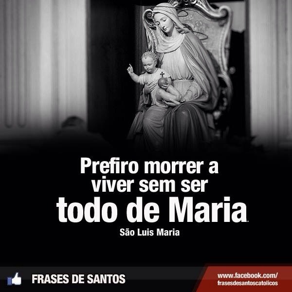 Royalty livre São Luis Maria Grignion De Montfort Frases