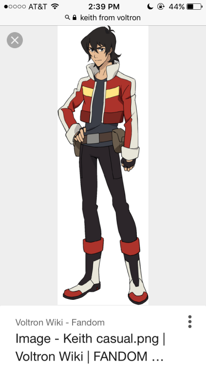 damthosefandoms:why does Keith dress like a pokemon ranger