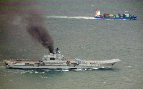 redarmyscreaming:Admiral Kuznetsov The Smoking Gallery