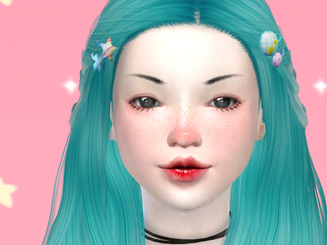 sims 4 kawaii hair