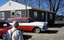 @60's cars on the street