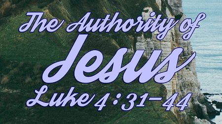 Authority of Jesus