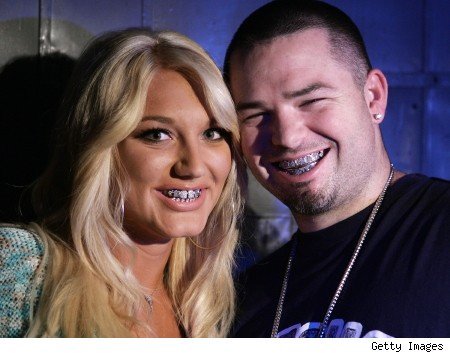 whitegirlswithgrillz:Brooke Hogan with Paul Wall