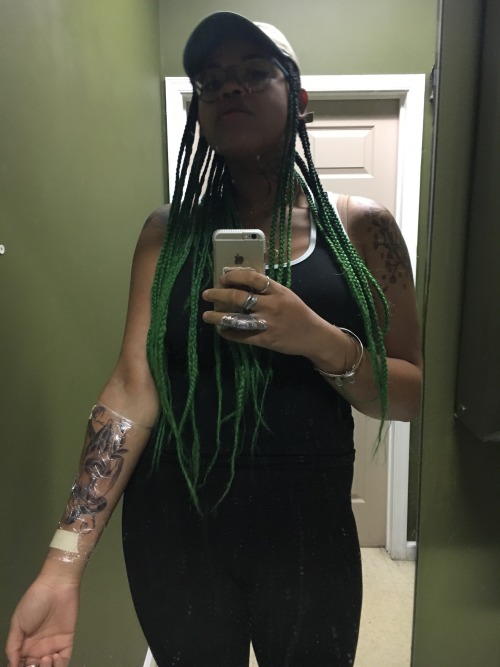 Black girls with tattoos on Tumblr