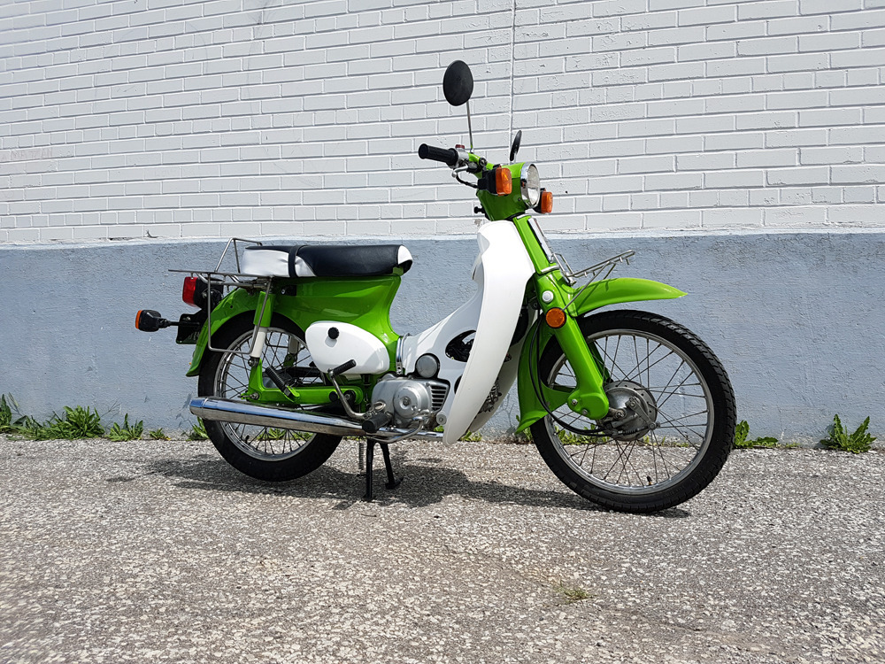 1981 Honda Passport C70 Deluxe: From Red to Green