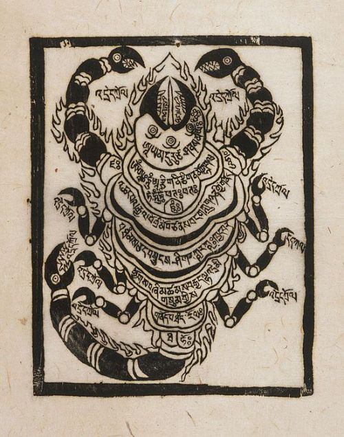 tibet 17 c yantra