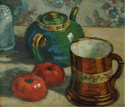 Still life with teapot, 1930, Gregoire Boonzaier
