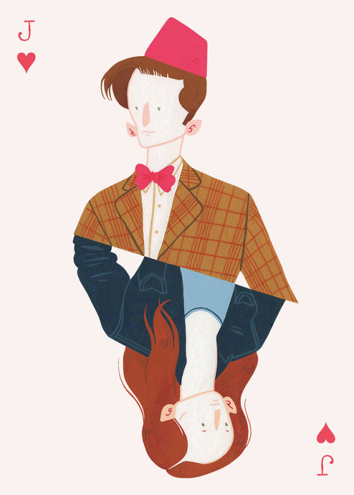 stinkyinkyjess:Dr Who Playing Cards - Availableto purchase...