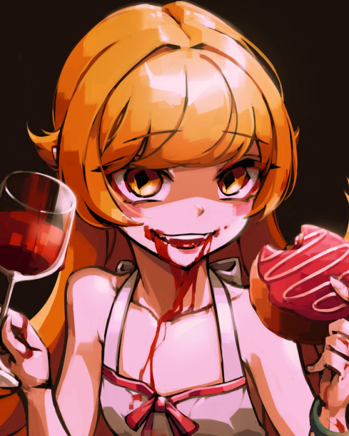 makaroll410:Bakemonogatari: ShinobuHere’s a silly art of...