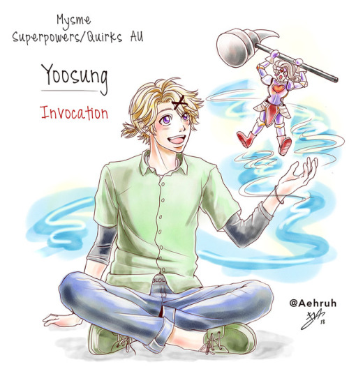 aehruh:Mysme superpower / quirks AUYoosungPowers/quirks:...