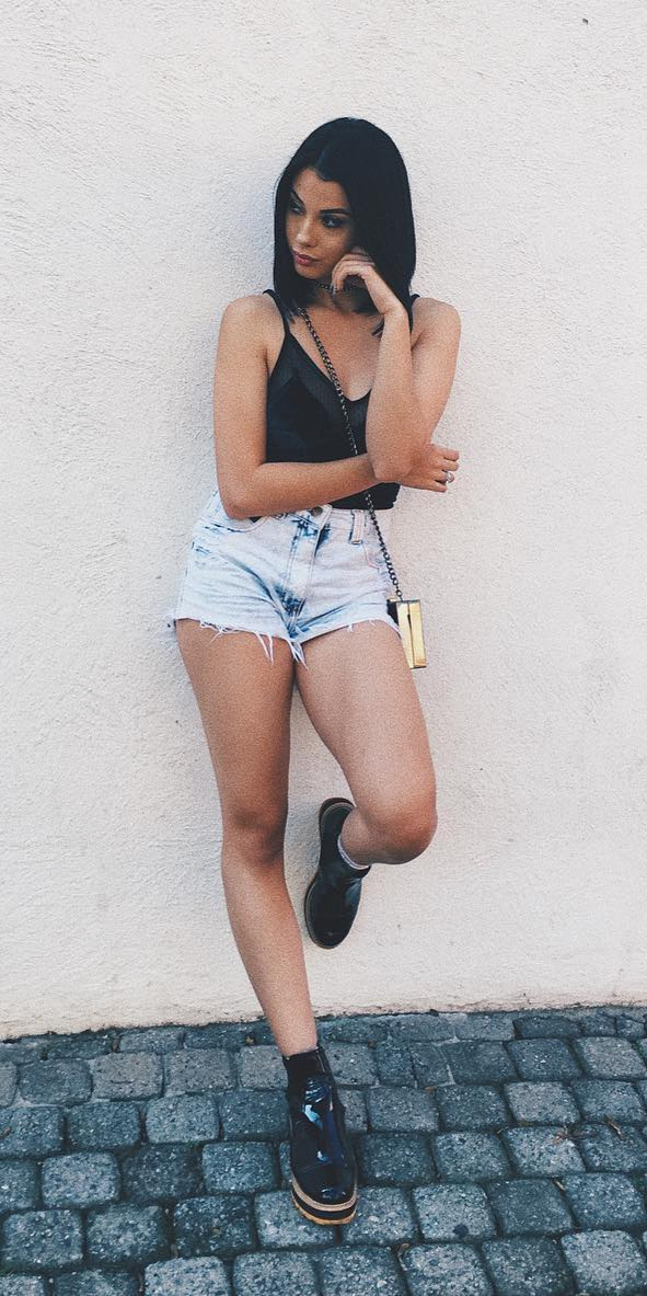 10+ Trendy Outfits to Get You Excited - #Fashion, #Outfit, #Outfitoftheday, #Fashionista, #Pic Look of the day!  Look do dia!! . , look , lookdodia , lookoftheday , ootd , outfit . Top: zara | Shorts: theblendshop_ | Shoes: passarela 