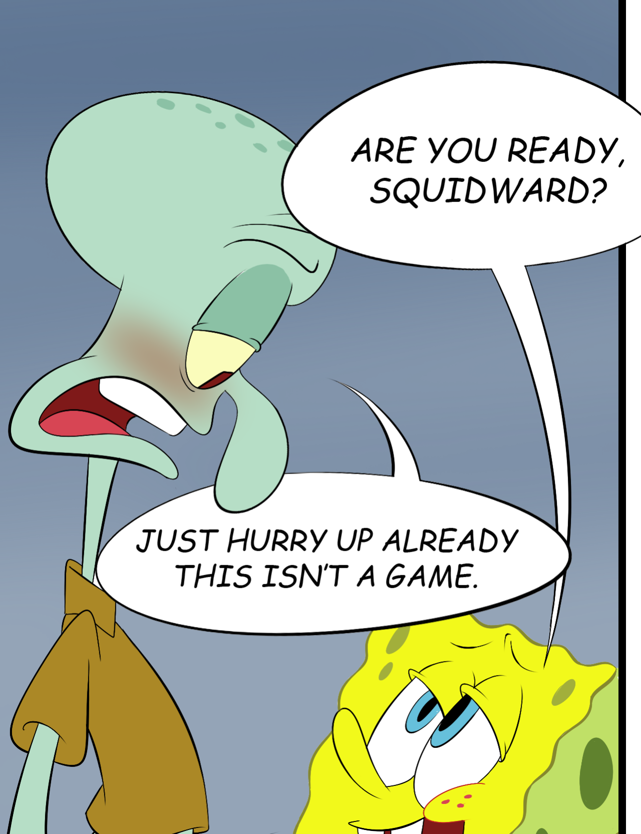 2016 New Cartoon Porn Spongebob - Squidbob â€” Page 2 of â€œBlowing the Jobâ€ â€¦.(NSFW!!!) â€¦ View on...