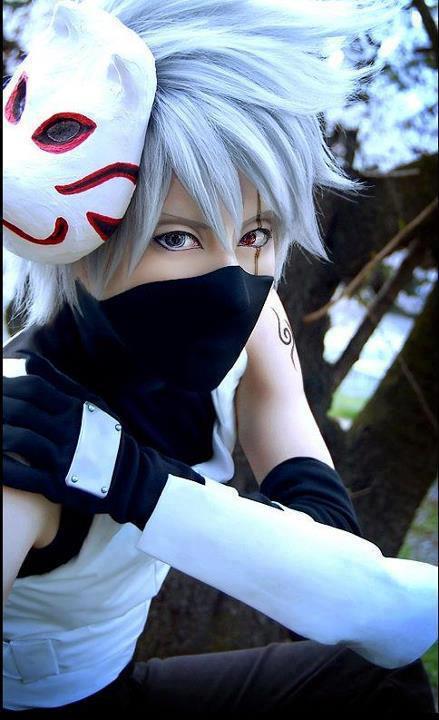 Cosplay World Again Kakashi Hatake From Naruto But In ANBU