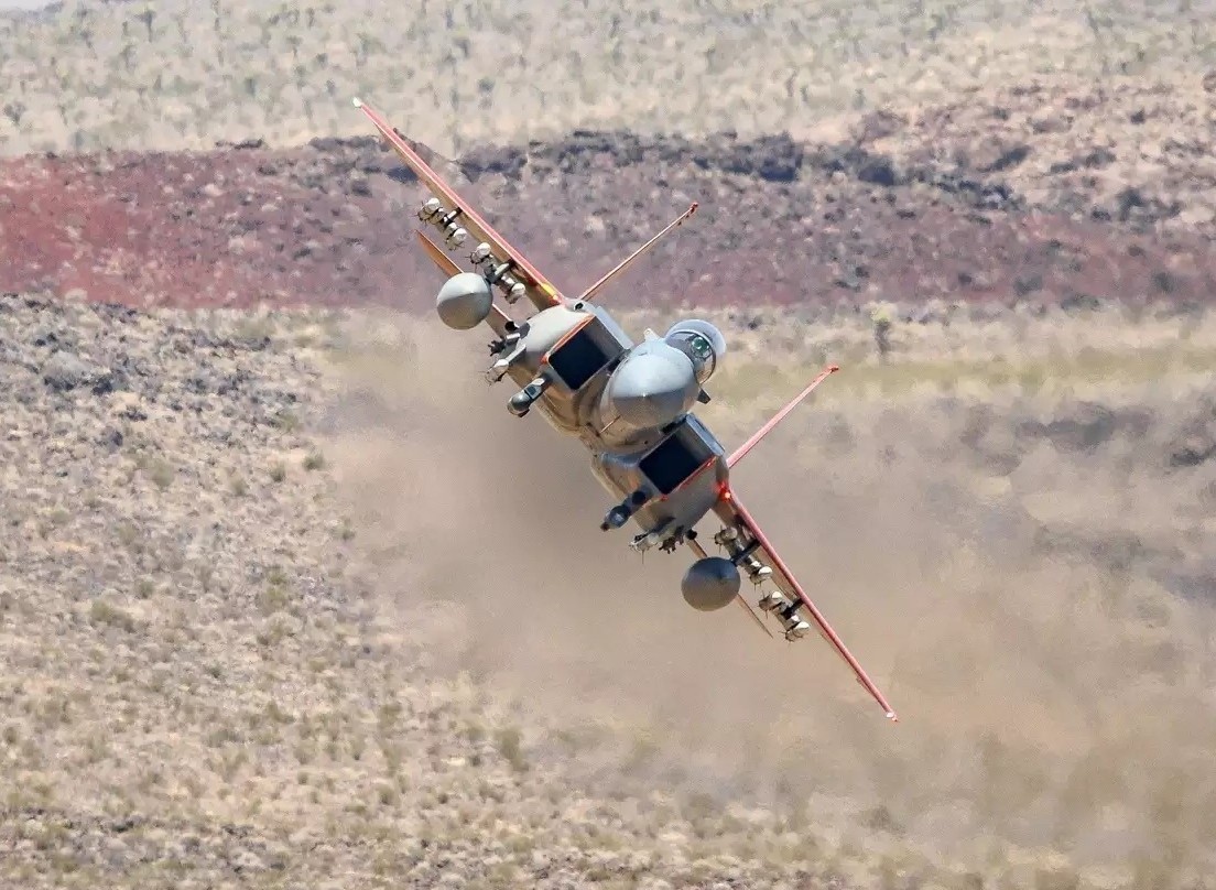 F-15SA blasting through Star Wars Canyon with an... - Military Aviation