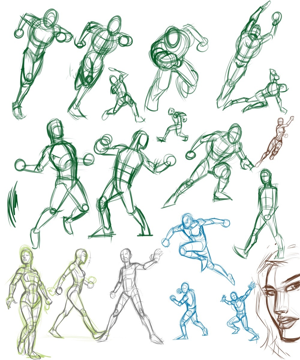 Pose Reference : Tips for a never-ever? Easy. Tip 1: Trace ...