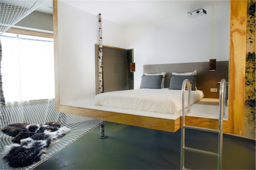 Amsterdam’s Volkshotel commissioned nine designers to...