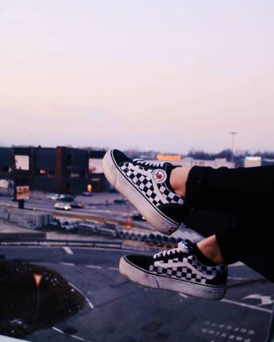 vans slip on checkerboard tumblr