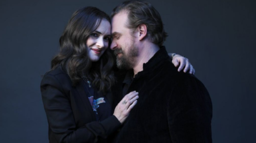 fuckingwinona:Winona Ryder & David Harbour | Photoshoot for...