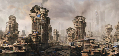 Image result for sci-fi picture slums