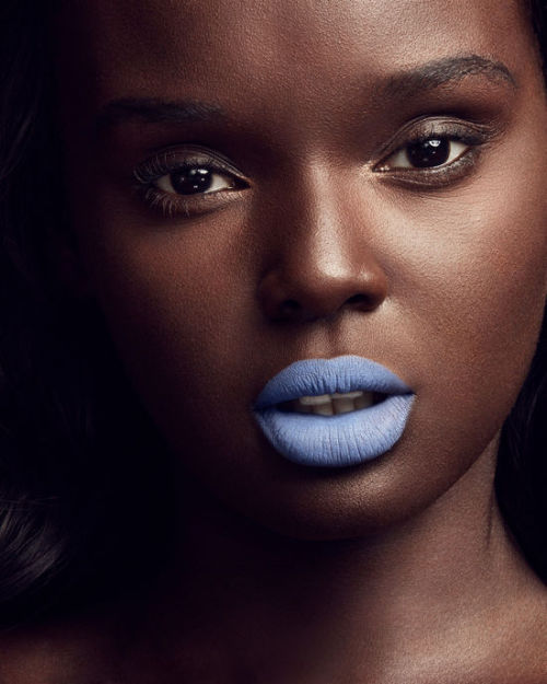 thepowerofblackwomen:Duckie Thot for Fenty Beauty